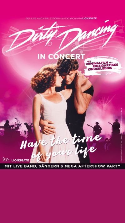 Dirty Dancing in Concert | Der Originalfilm als einzigartiges Kinoerlebnis | Fr, 26.04.2024 @ Wiener Stadthalle, Halle F © Show Factory Entertainment GmbH