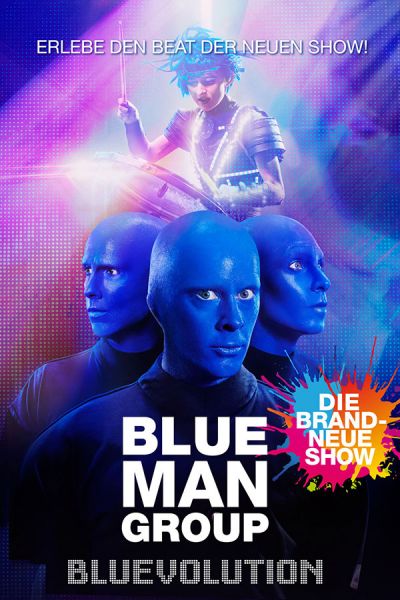 Blue Man Group | Bluevolution | Mi, 31.05. - So, 04.06.2023 @ Wiener Stadthalle, Halle F © Live Nation Austria GmbH