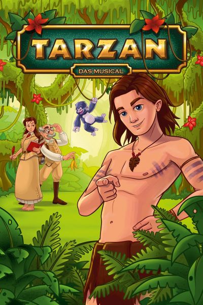 Tarzan - Das Musical | Das Highlight für die ganze Familie! | So, 26.11.2023 @ Wiener Stadthalle, Halle F © Theater Liberi