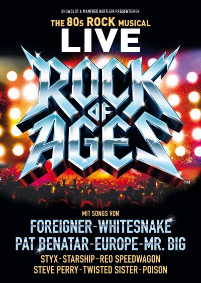 Rock Of Ages | Sa, 13.04. bis Di, 16.04.2024 @ Wiener Stadthalle, Halle F © ShowSlot | ROA Entertainment