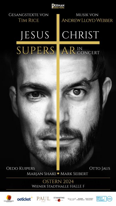 Jesus Christ Superstar - In Concert | So, 31.03. und Mo, 01.04.2024 @ Wiener Stadthalle, Halle F © Lukas Perman